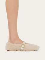 Ferragamo Shearling ballet flat - Image 6